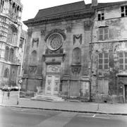 Hotel dieu actuellement musee la facade de la chapelle en 1978